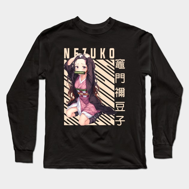 Nezuko Kamado - Demon Slayer Long Sleeve T-Shirt by Otaku Emporium